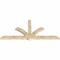 Ekena Millwork Redmond Rough Sawn Timber Gable Bracket, Douglas Fir, 108"W x 49"H x 4"D x 6"F, 11/12 Pitch GBW108X49X0406RED00RDF - alternate 5
